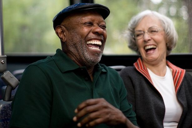 old man and woman